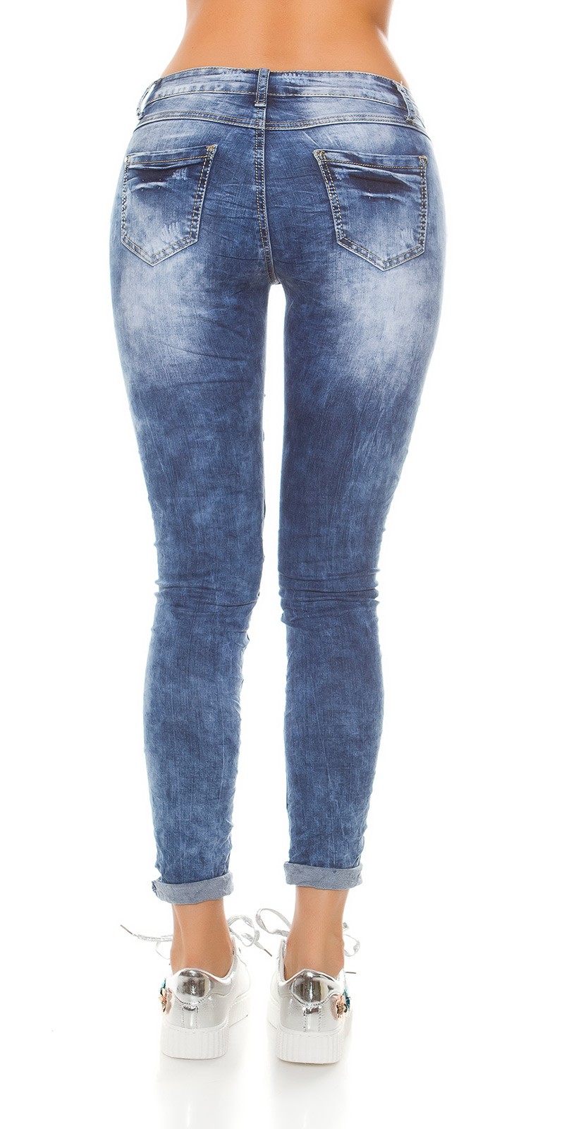 Jeans c/ cristais 1