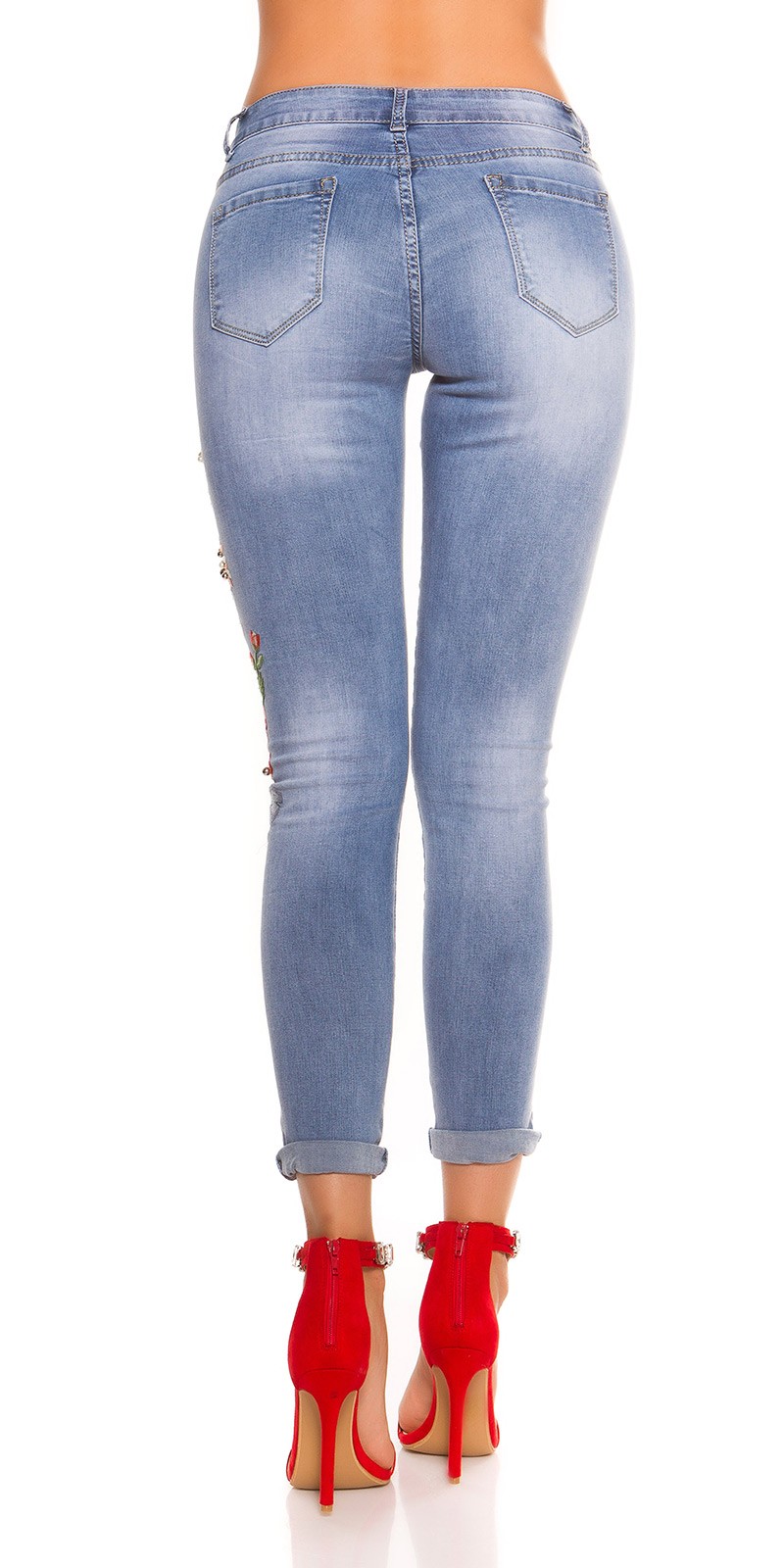 Jeans c/ bordado 1