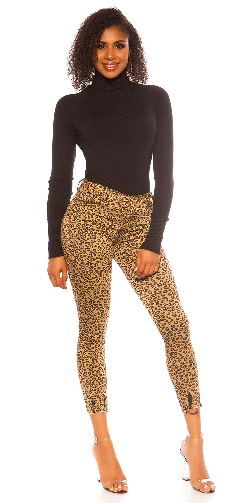 Calças leopardo 6